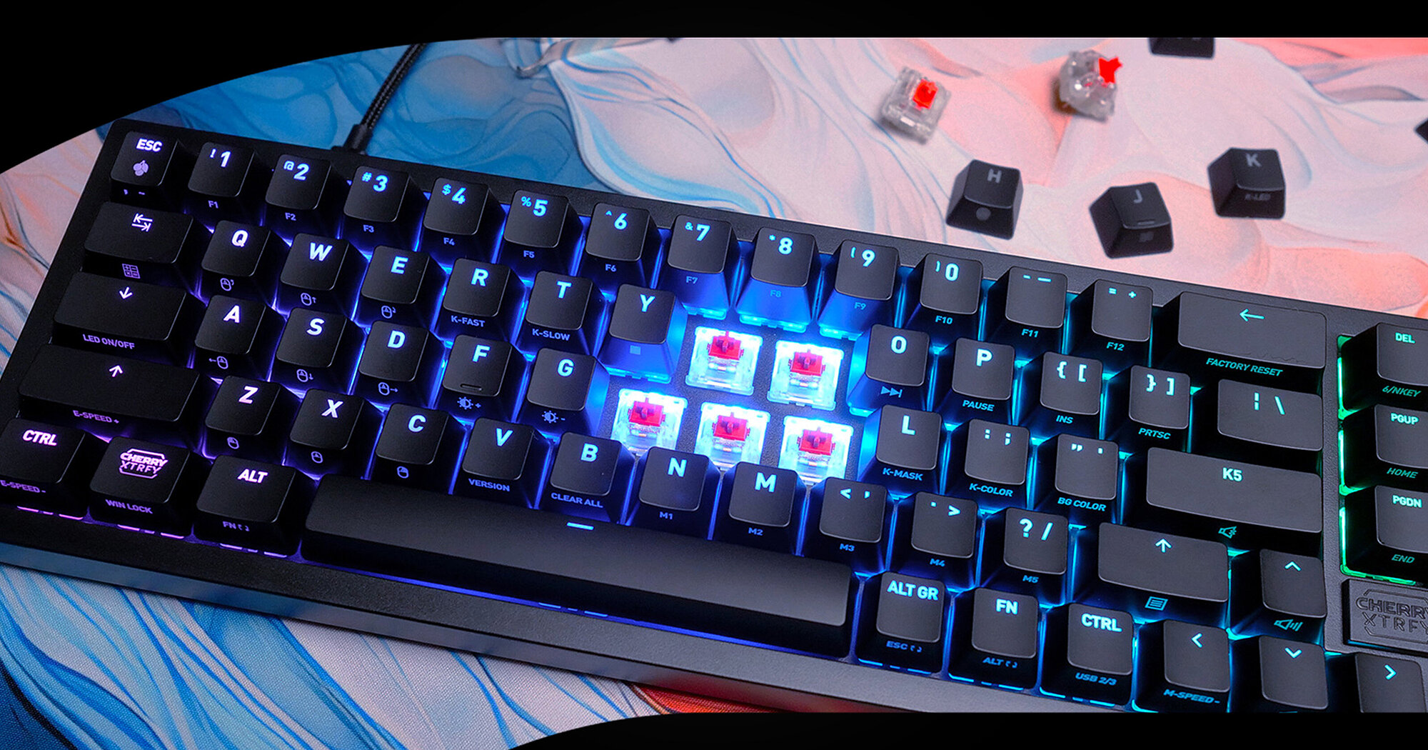 CHERRY メカニカルキーボード | CHERRY MXスイッチ搭載の高耐久