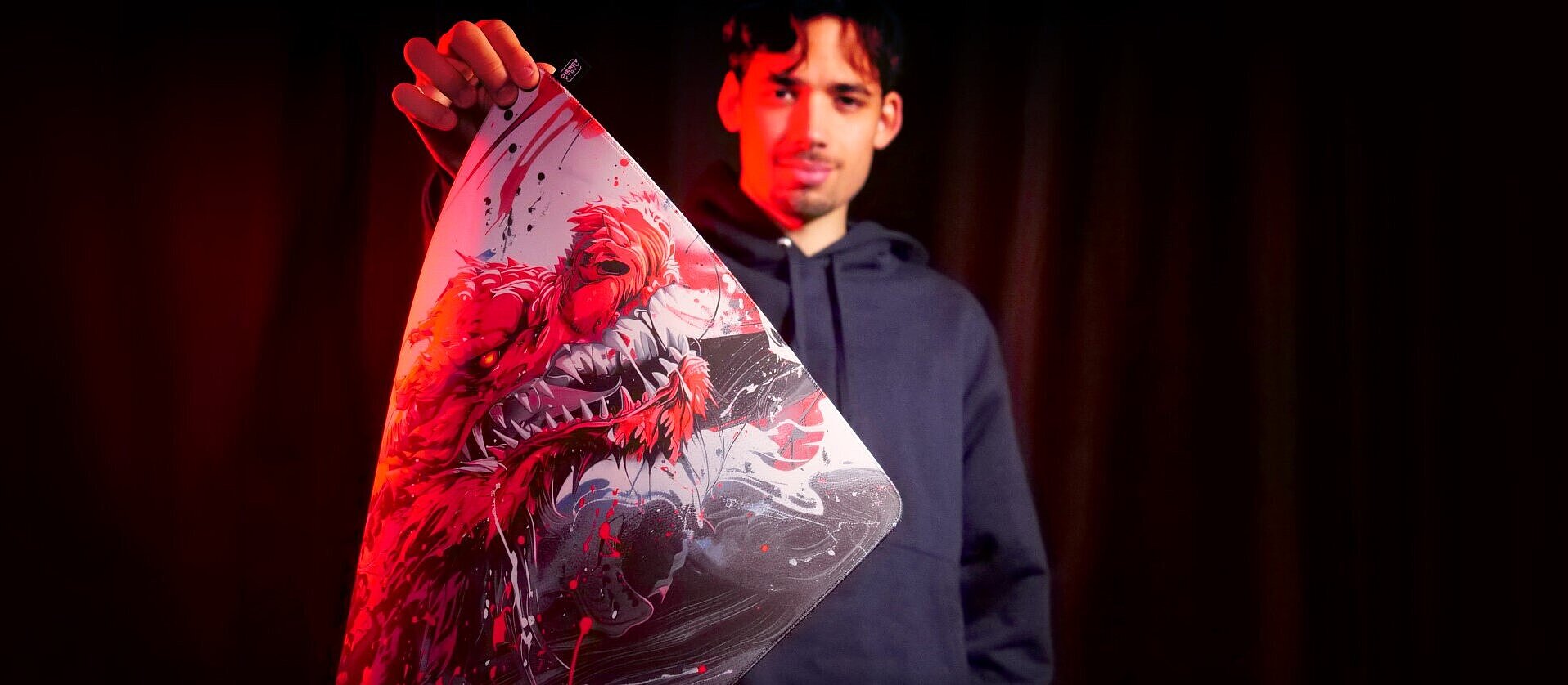 CHERRY XTRFY GP6 Hydrus Red｜高精度ゲーミングマウスパッド - Cherry