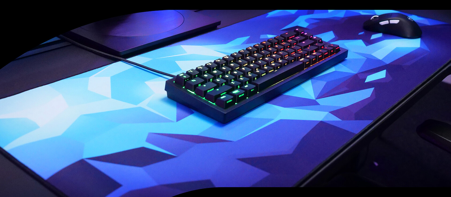 CHERRY XTRFY GP5 Litus Blue｜高速ゲーミングマウスパッド（ブルー