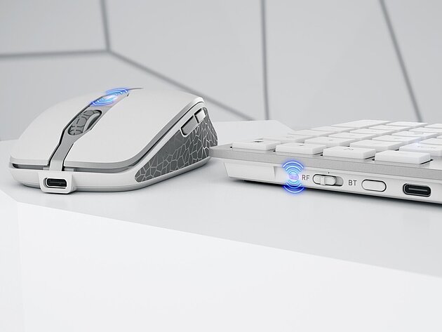 wireless bluetooth keyboard mouse combo