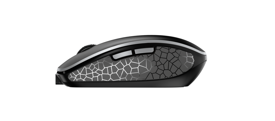MW 2400, Mouse Wireless, Design Simmetrico per Destri E Mancini