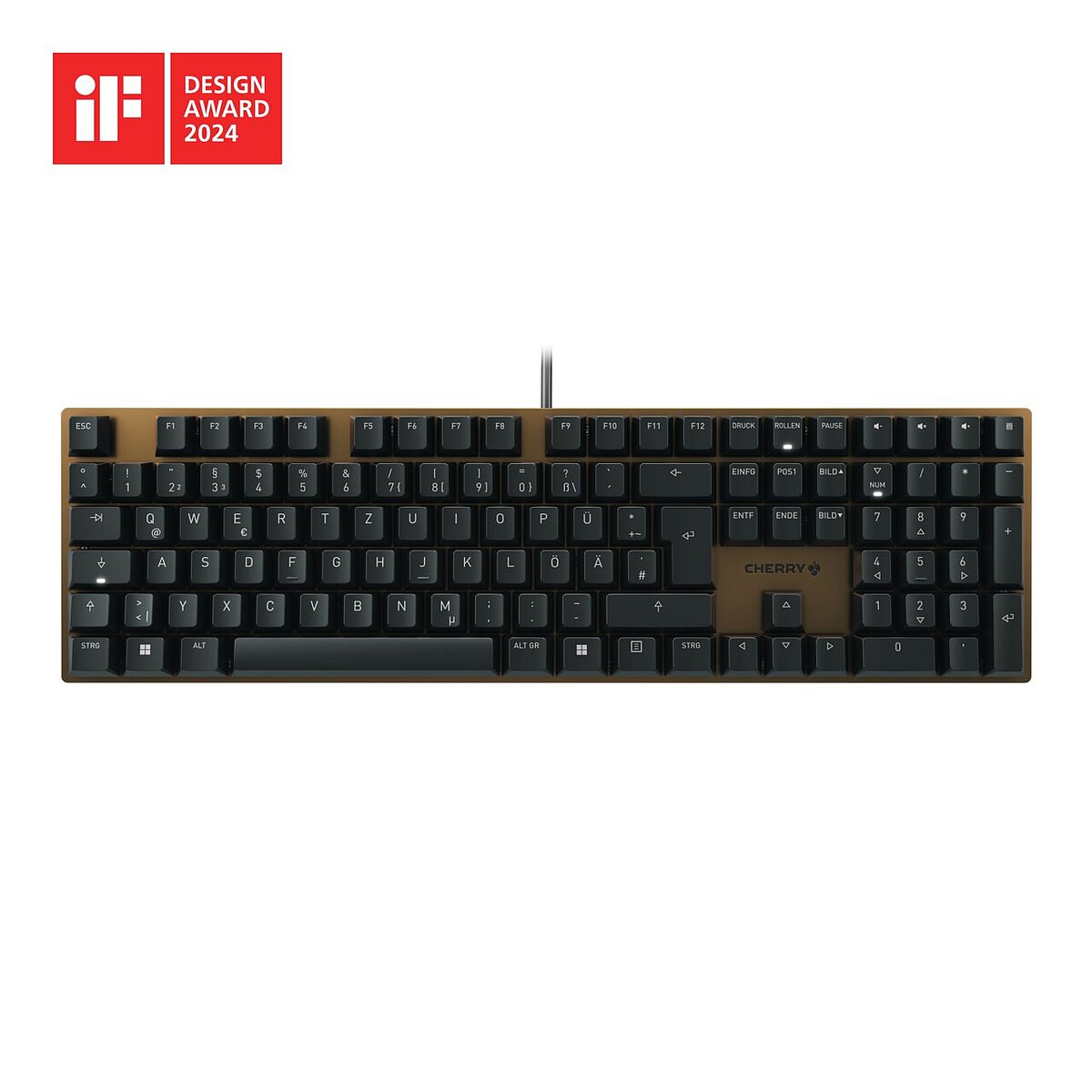 欅　2100ｘ300ｘ45ｍｍ CHERRY KC 200 MX | 有線メカニカルオフィスキーボード - Cherry