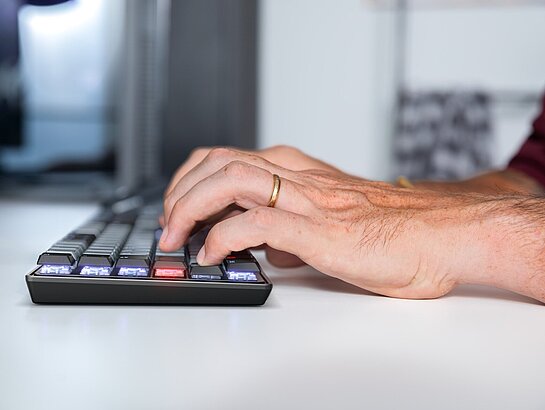 modern work keyboard