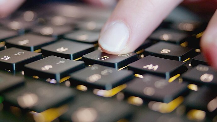 illuminated mini keyboard