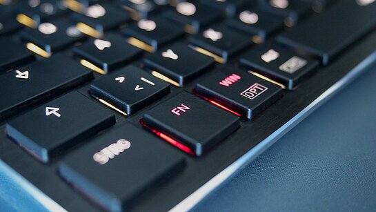 mini keyboard with led