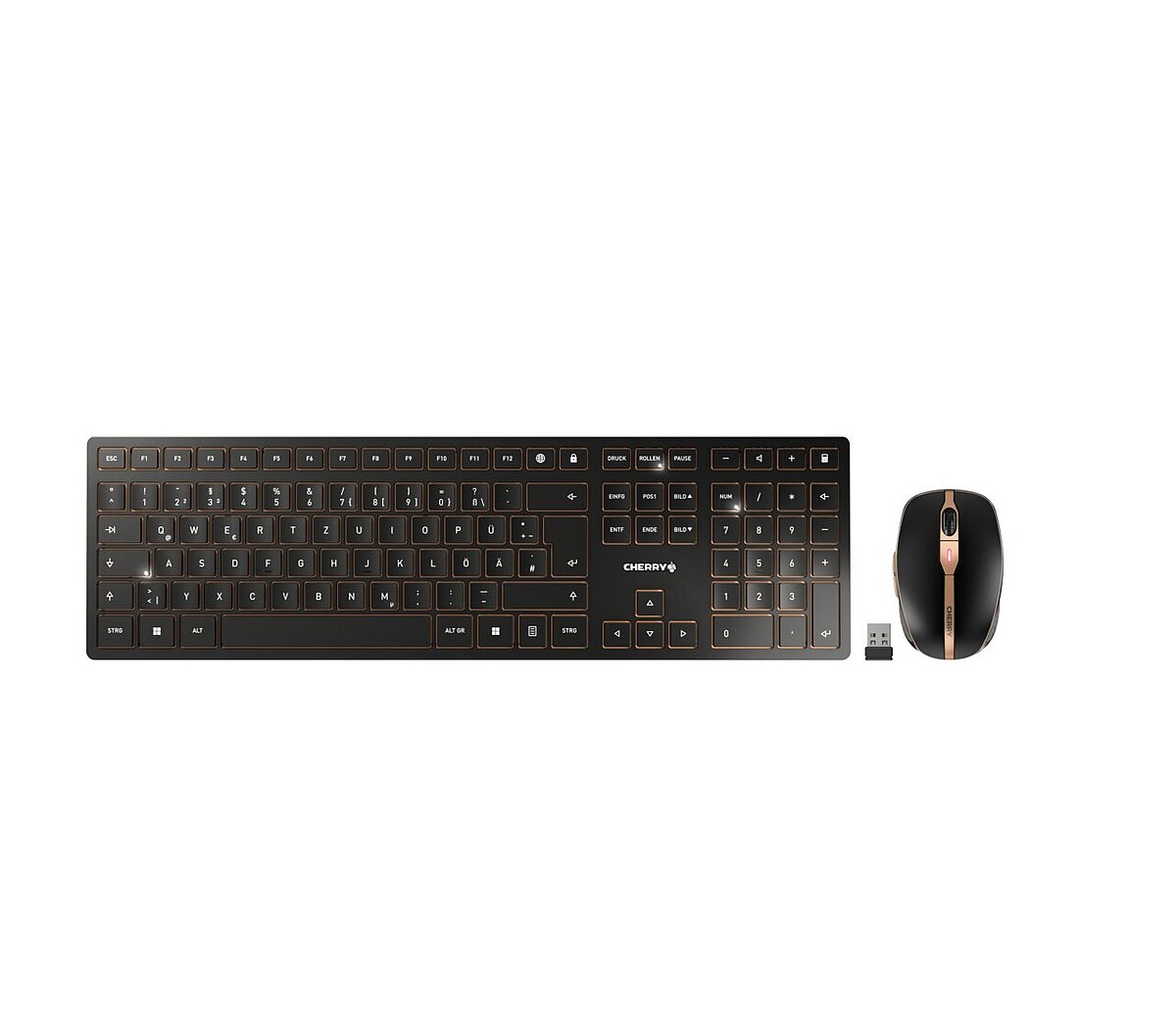 CHERRY DW 9000 SLIM | Rechargeable desktop set - Cherry