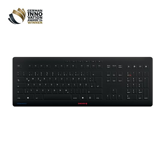 CHERRY STREAM PROTECT KEYBOARD WIRELESS Bild 1