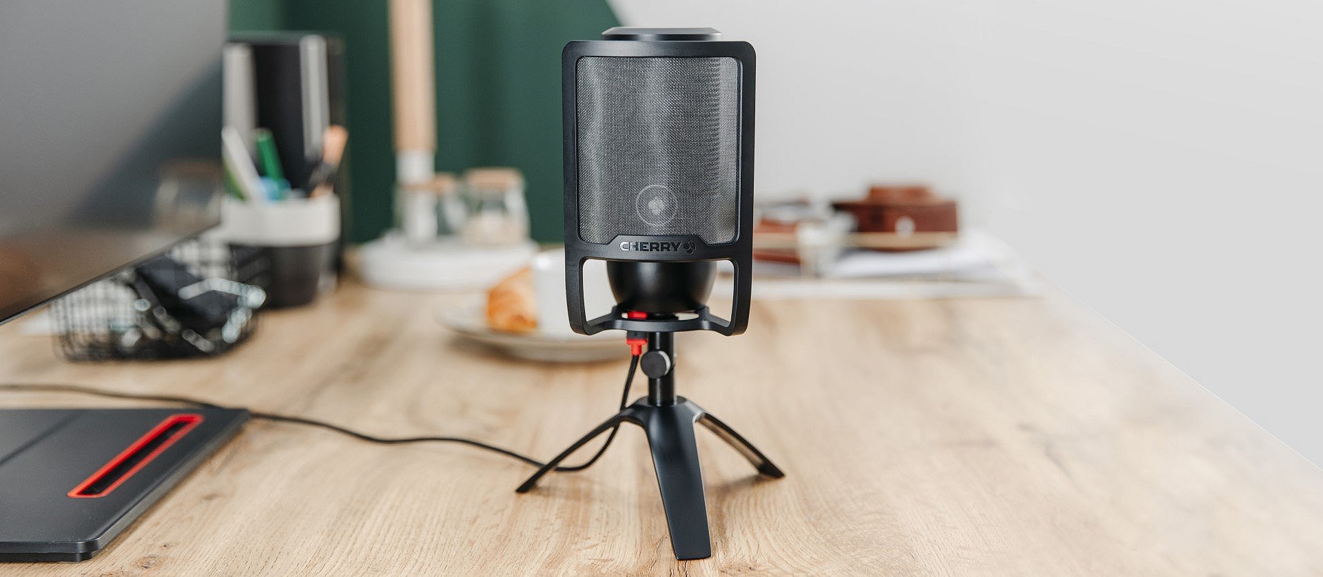 CHERRY UM Pop Filter – Filtre Anti-Pop Pour Micro USB CHERRY UM 3.0, 6.0 Advanced, 9.0 Pro RGB