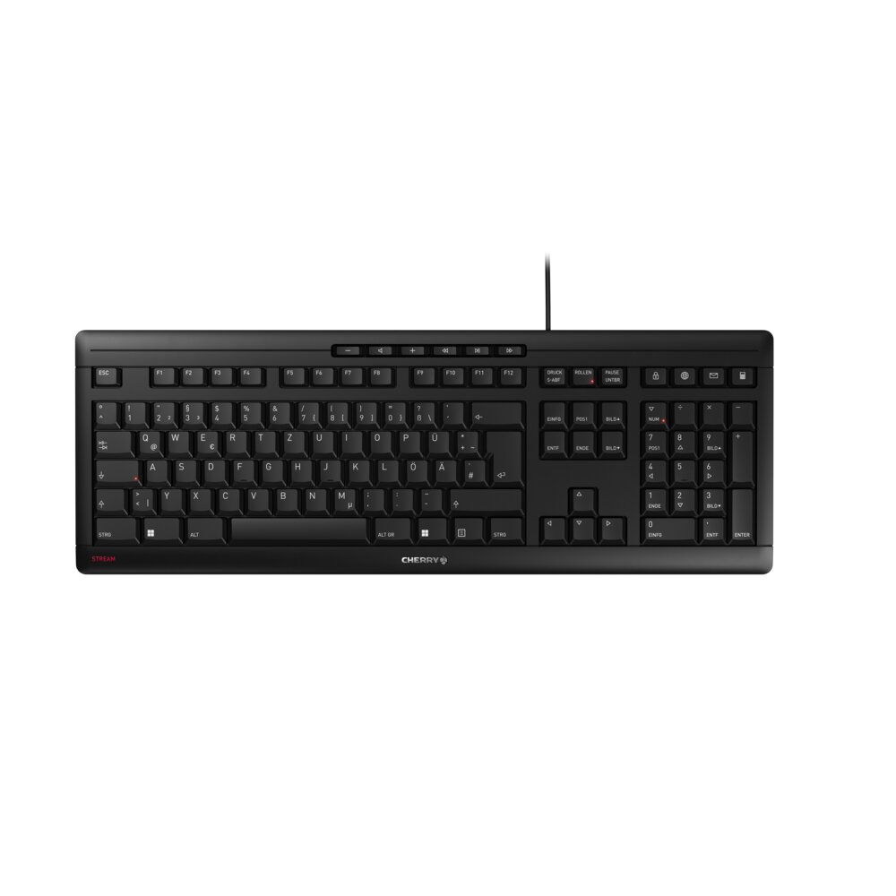 CHERRY STREAM KEYBOARD | Proven cable keyboard - Cherry