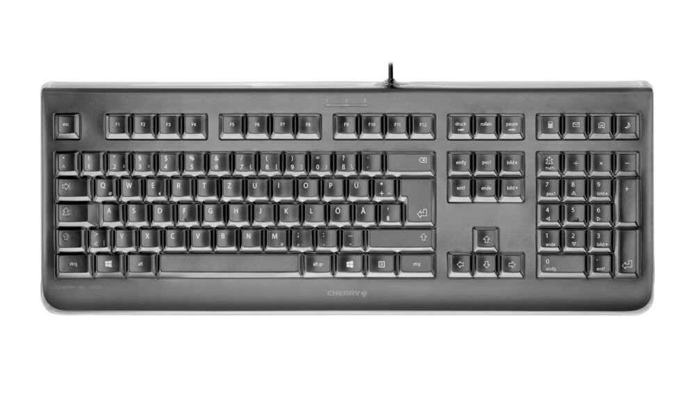 CHERRY KC 1068 | Easily disinfectable cable keyboard - Cherry