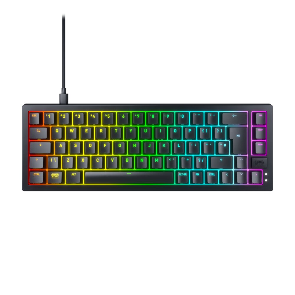 CHERRY XTRFY K5V2 Compact | Small hot-swappable keyboard - Cherry
