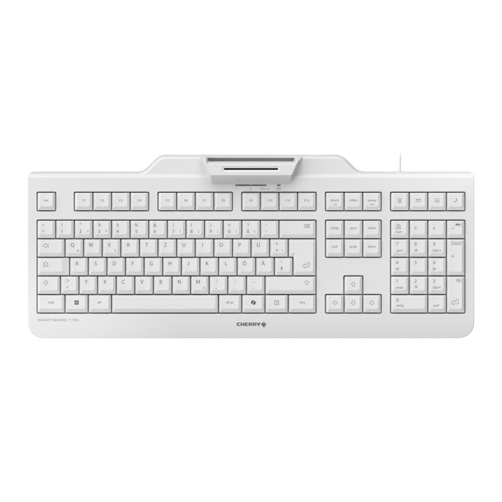 CHERRY SMART BOARD 1150 | スマートカードリーダー搭載セキュリティ