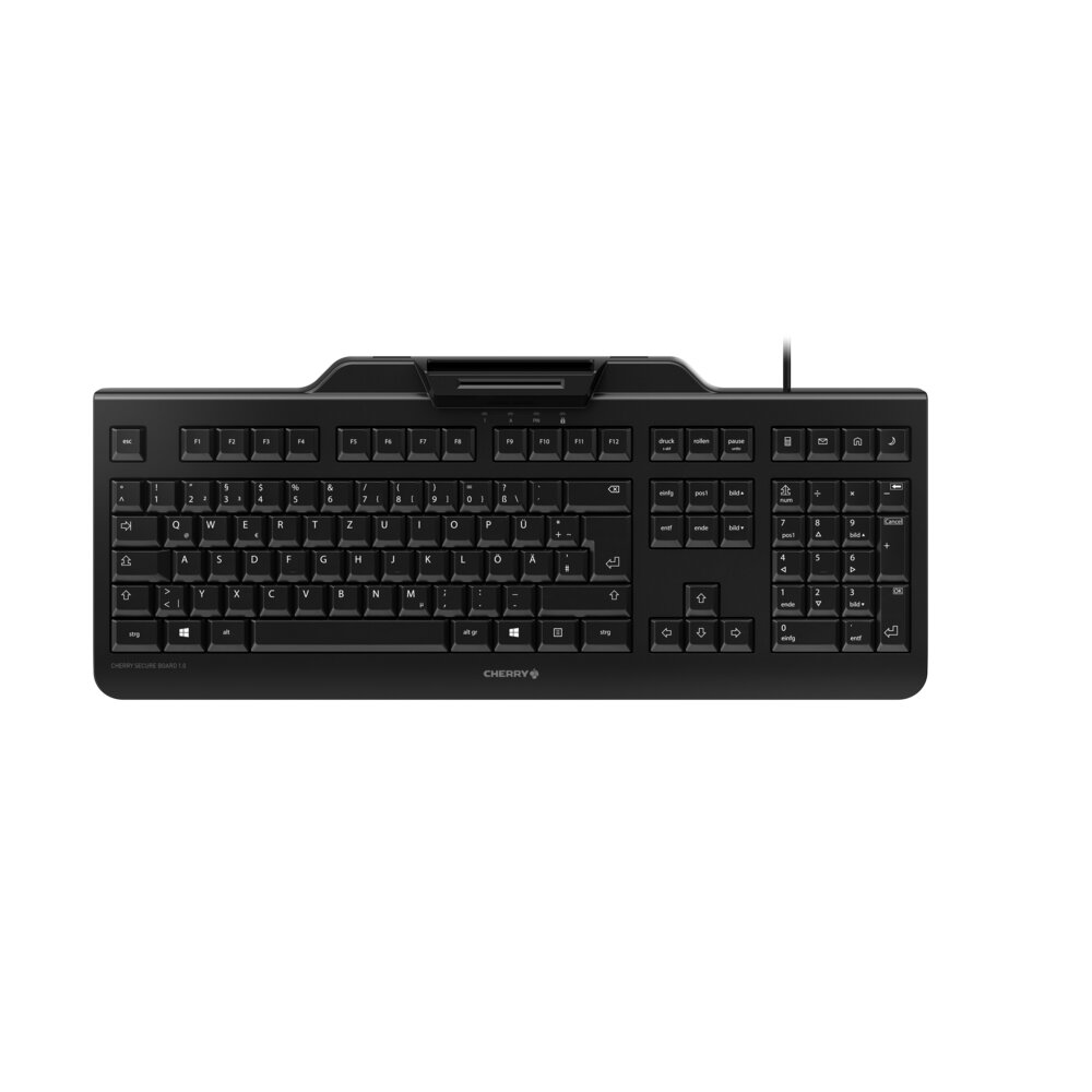 CHERRY SECURE BOARD 1.0｜內建智慧卡讀卡機的鍵盤- Cherry