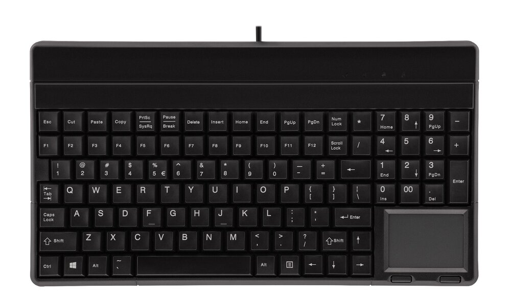 CHERRY G86-62401 | Compact keyboard with integrated touchpad - Cherry