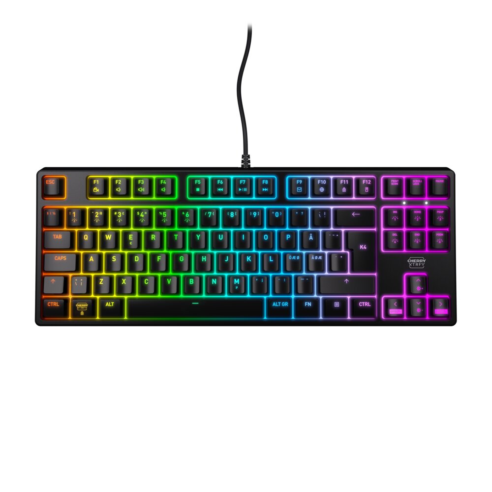CHERRY XTRFY K4V2 TKL | TKL-format gaming keyboard - Cherry
